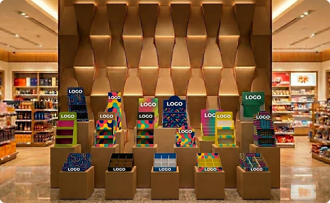 Display boxes with your logo