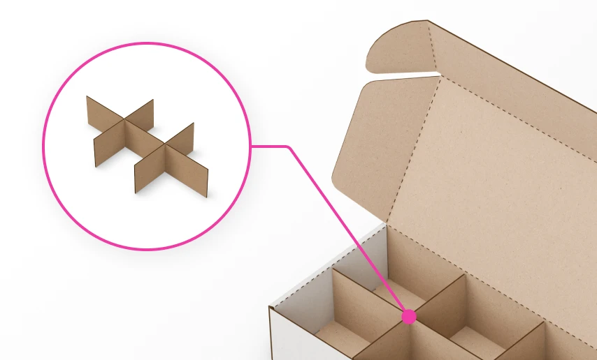 Kraft divider